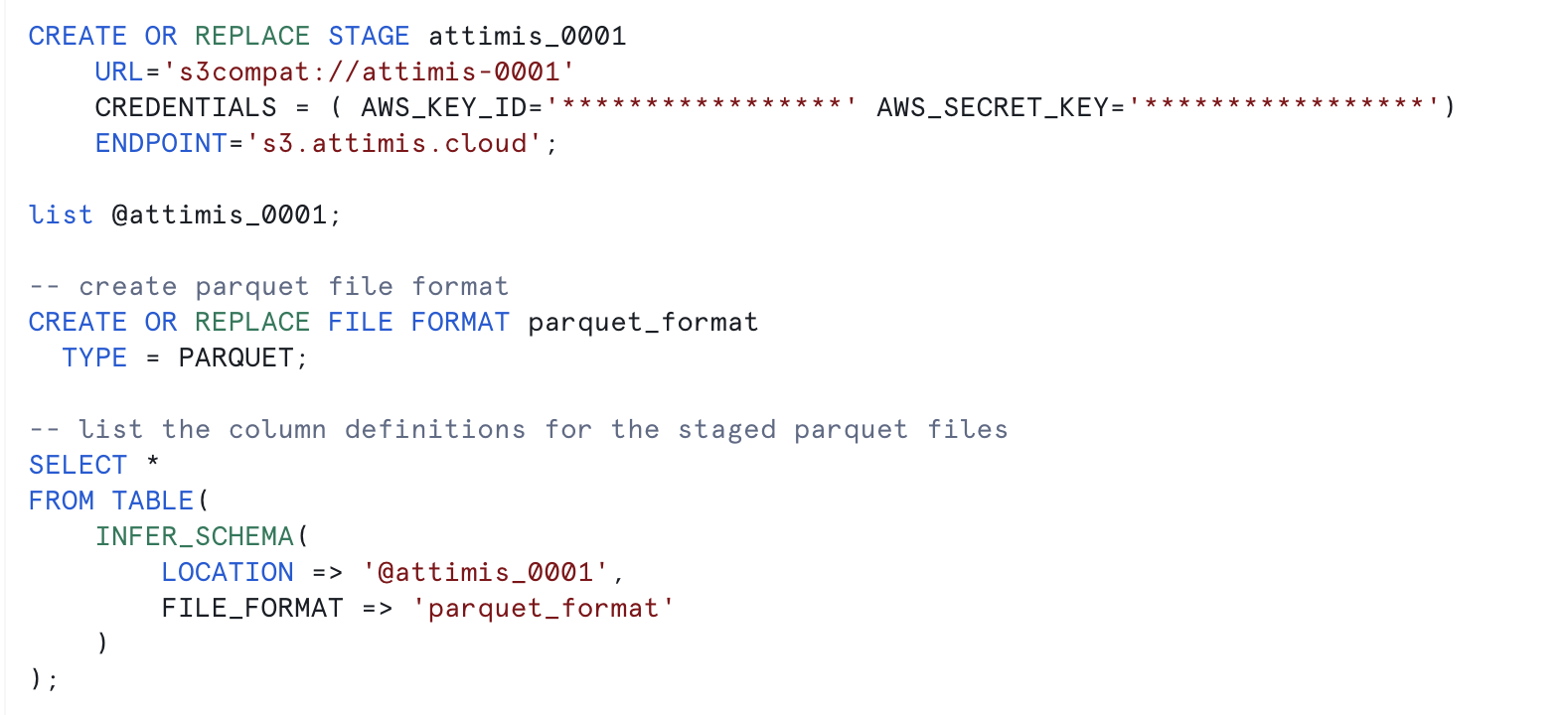 External stage image